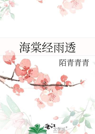 海棠经雨透清闲丫头