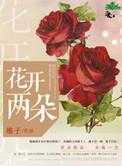 花开两朵红打一数字