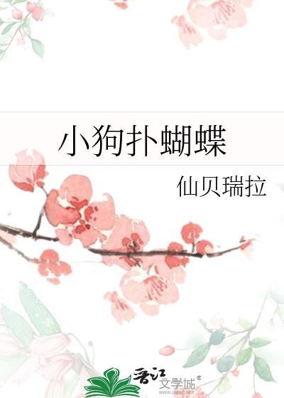 小狗追着蝴蝶